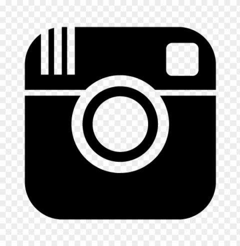 instagram logo black Transparent PNG graphics complete collection