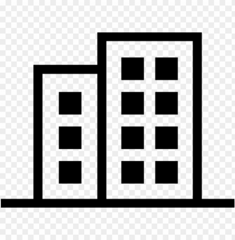 insurance building icon Isolated Graphic on Transparent PNG