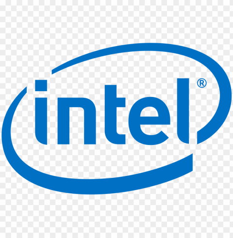 intel logo hd Transparent PNG Isolated Element