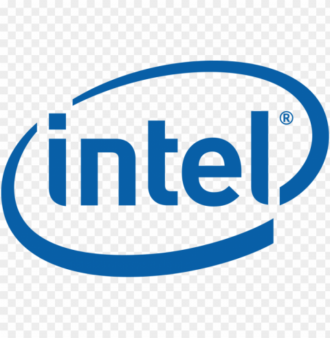 intel logo wihout background Transparent PNG Isolated Object