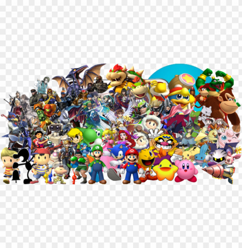 intendo characters pic - nintendo characters Transparent PNG graphics assortment PNG transparent with Clear Background ID b26b07e1