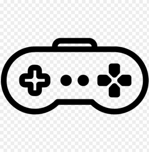 intendo gamepad vector - controle video game Transparent Background PNG Isolated Design