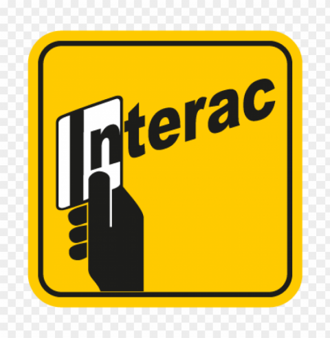 interac yellow vector logo free download Clear Background Isolation in PNG Format