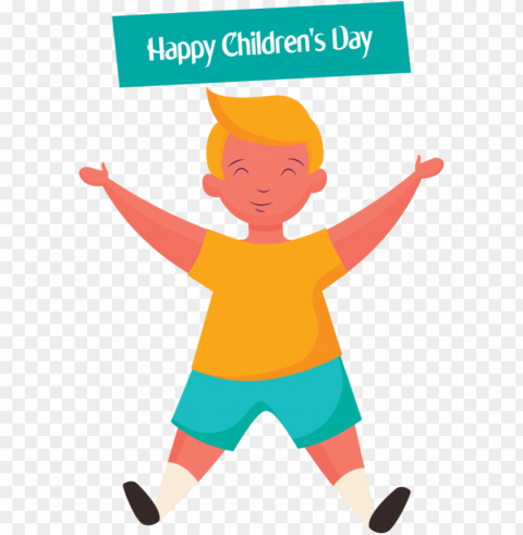 Poster for International Children's Day & International Dance Day - April 29 PNG design