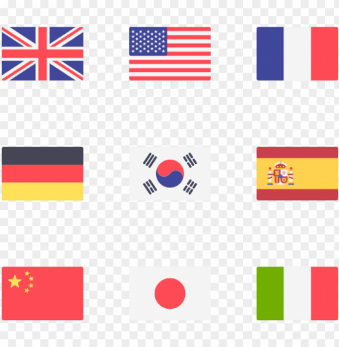 international flags - usa flag small ico CleanCut Background Isolated PNG Graphic