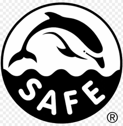international marine mammal project - dolphin safe logo PNG images with transparent canvas