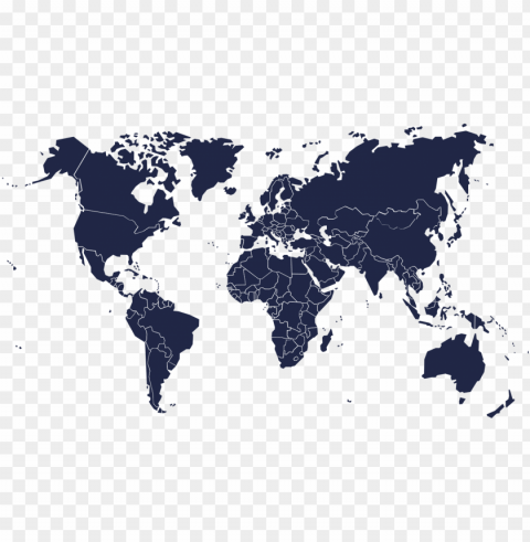 international seo strategy - world ma Isolated Graphic on Clear Transparent PNG