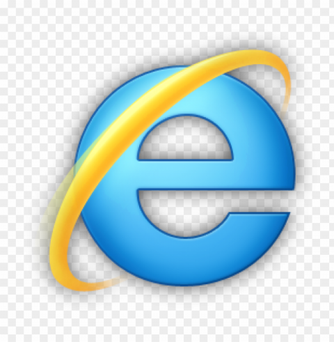  internet explorer logo clear Clean Background Isolated PNG Graphic Detail - e6929819