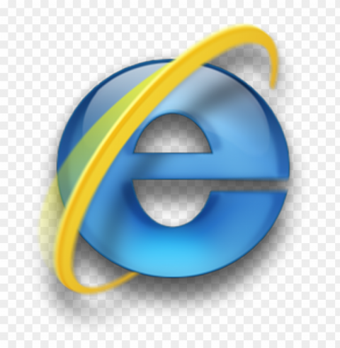 internet explorer logo Clear Background Isolated PNG Object