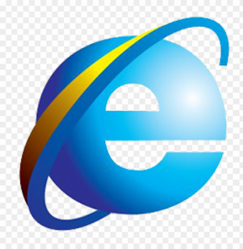 internet explorer logo free Clean Background Isolated PNG Art