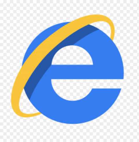 internet explorer logo image Clean Background Isolated PNG Graphic