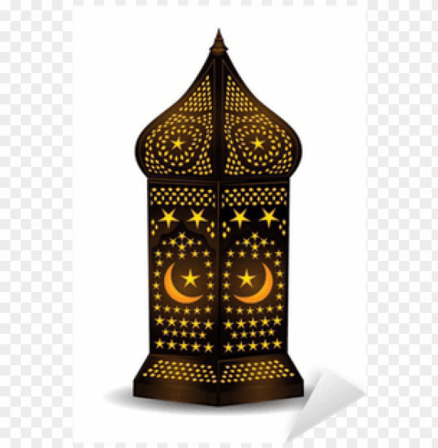 intricate arabic lantern for eid or ramadan celebration - ramzan k 3rd ashray ki dua Transparent PNG Isolation of Item