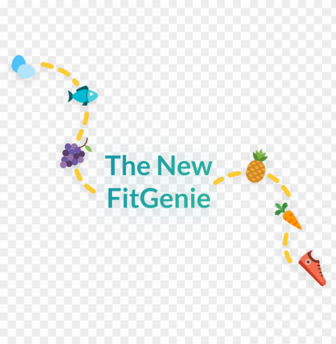 introducing the new fitgenie fitgenie - illustratio PNG files with transparent backdrop PNG transparent with Clear Background ID 01fab3d3