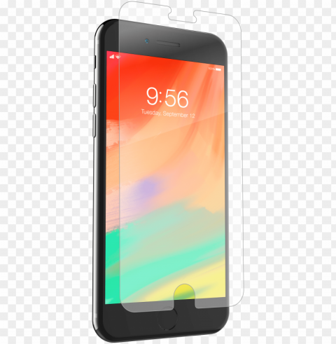 invisibleshield original for the apple iphone 7 plus - zagg invisibleshield screen protector iphone Isolated Element in Clear Transparent PNG PNG transparent with Clear Background ID ed37b56b