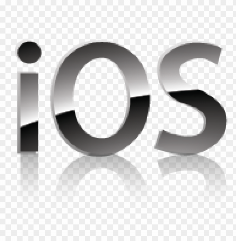 ios logo vector PNG files with transparent backdrop