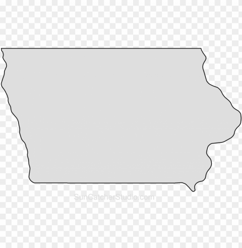 iowa map outline shape state stencil clip art scroll PNG images without watermarks PNG transparent with Clear Background ID 99e9cca5