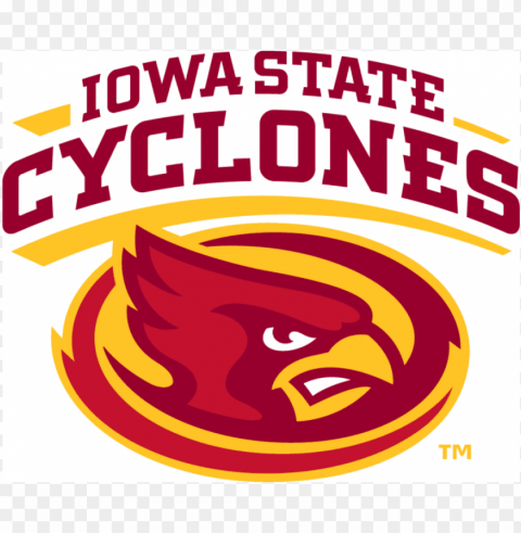 iowa state cyclones iron on stickers and peel-off decals - emblem PNG Graphic Isolated with Clarity