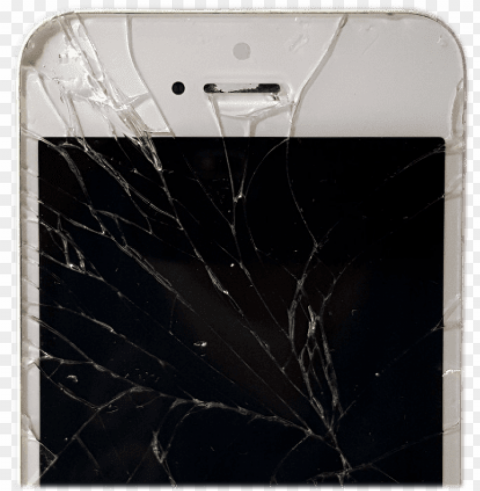 iphone 5s broken screen - iphone Isolated Illustration in HighQuality Transparent PNG