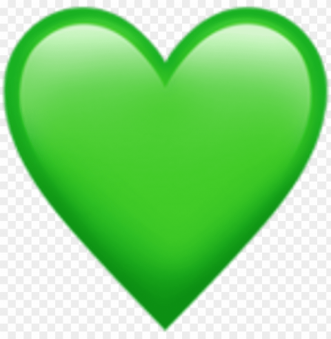 iphone emoji heart green clip library - green heart emoji PNG transparent graphic