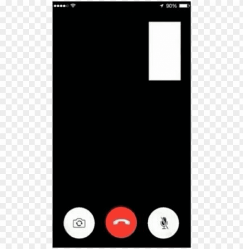 iphone facetime tumblr aesthetic call transparent overl - iphone facetime facetime template Clear Background Isolation in PNG Format