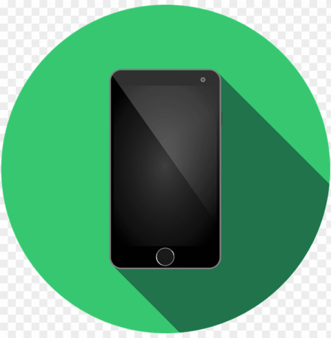 iphone icon flat design vector - flat design phone icon PNG download free
