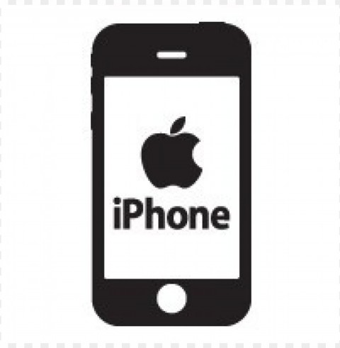 iphone logo vector free download PNG without background