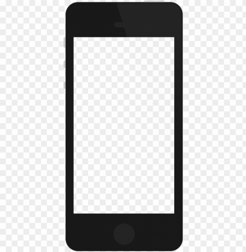 iphone-screen - black iphone PNG with transparent background for free