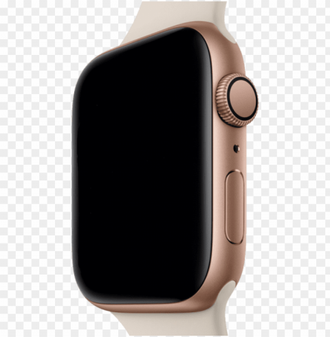 iphone watch xs xr mockup template - apple watch series 4 gps rose gold Clear PNG file