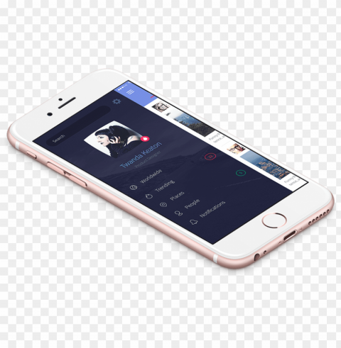 iphone6 3 1 - notifications screen ux mobile PNG transparent pictures for projects