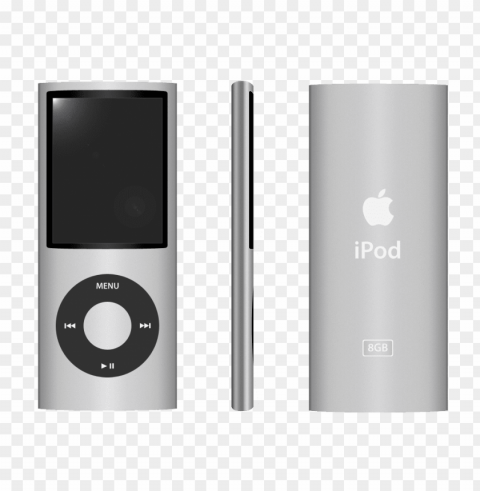 Ipod PNG Isolated Object On Clear Background