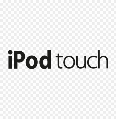 ipod touch vector logo Transparent PNG Object Isolation