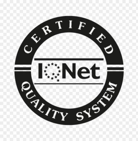 iqnet quality system vector logo free Transparent PNG images for design