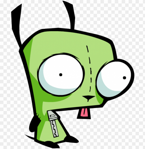 ir dogsuit - gir invader zim Isolated Design Element on PNG