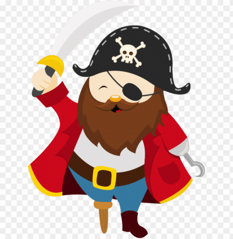 irate man - piracy Isolated Graphic Element in HighResolution PNG