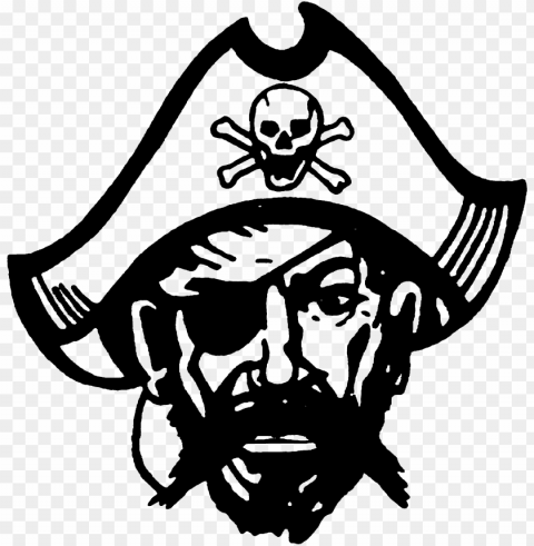 irate - greensburg pirates logo PNG cutout