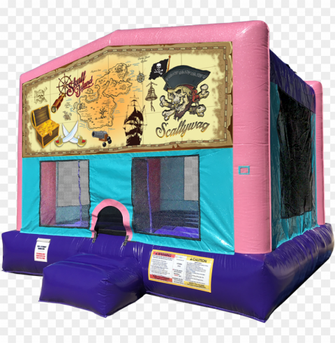 irate sparkly pink bounce house rentals in austin - austin bounce house rentals Isolated Element in HighResolution Transparent PNG