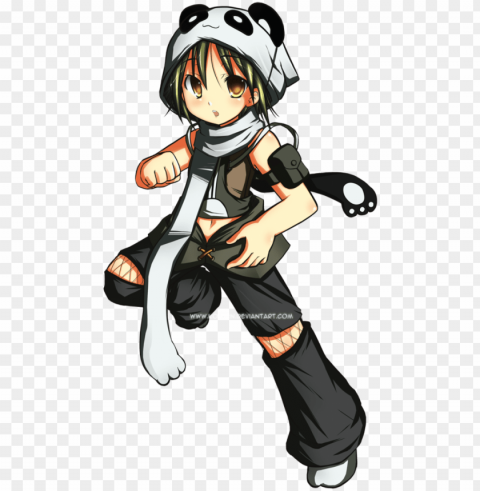 irl by mightyleafy on - anime panda boy and girl PNG images with transparent layer