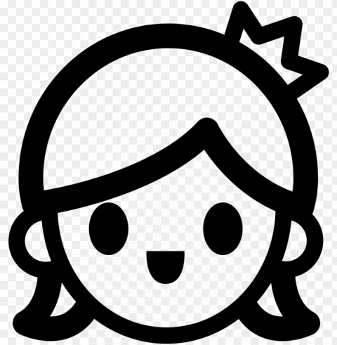 irl comments - girl icon black and white Images in PNG format with transparency