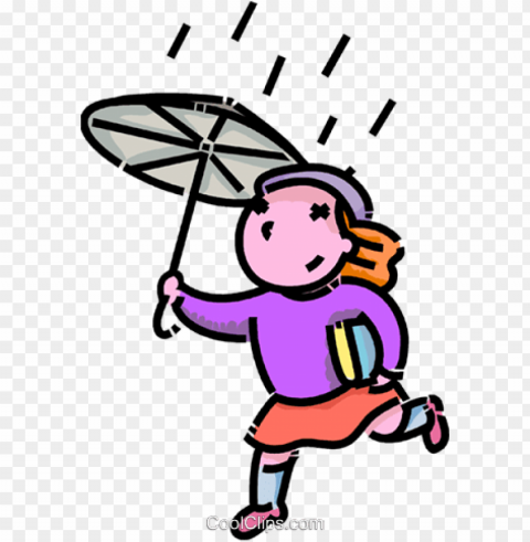 irl running in the rain royalty free vector clip art - running in rain clipart Transparent PNG Isolated Object Design