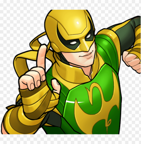 iron fist - marvel avengers academy iron fist PNG images for banners