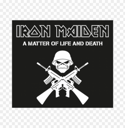 iron maiden army vector logo free ClearCut Background PNG Isolated Subject
