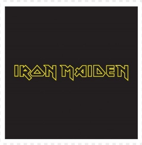 iron maiden logo vector free download Transparent Background Isolation in HighQuality PNG