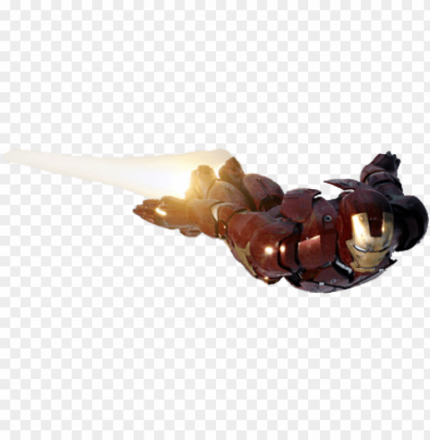 iron man flying image - iron man tales of the golden avenger PNG with Isolated Object and Transparency