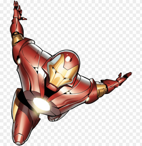 iron man - iron man comics armor Transparent Background Isolated PNG Design
