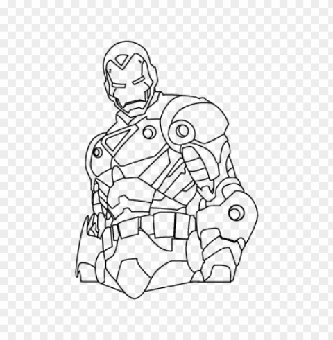 iron man vector Free download PNG images with alpha transparency