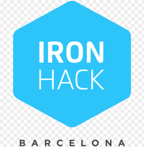 ironhack barcelona - ironhack logo Transparent design PNG