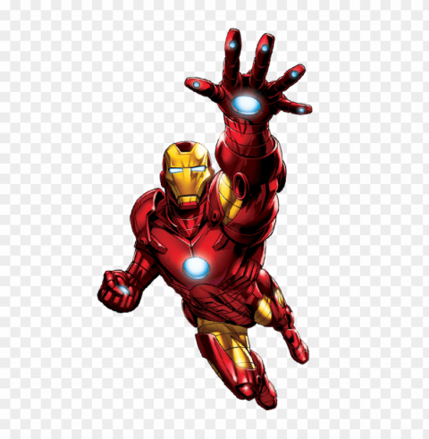 ironman fly Isolated Object with Transparent Background PNG