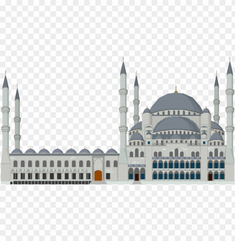 islamic vector illustration turkish mosque icon Transparent background PNG photos