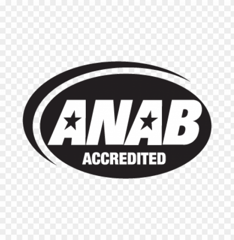 iso 9001-2000 anab vector logo free Clear PNG image