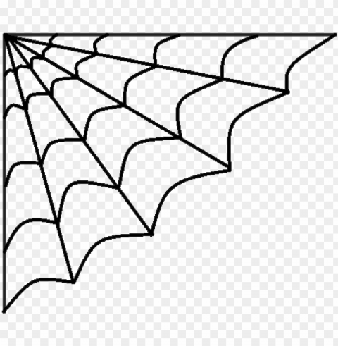  spider web icon on a white - halloween spider web clipart Isolated Item with Clear Background PNG